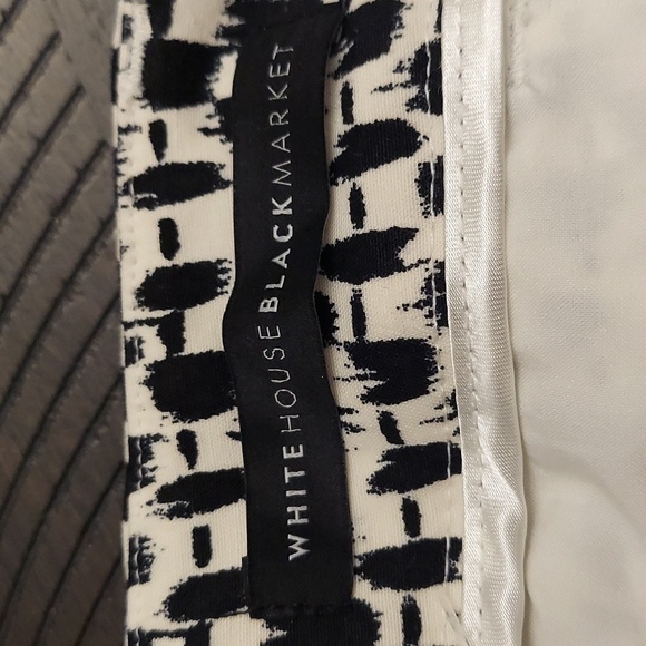 WHBM Black and White 5in Shorts - Picture 12 of 13